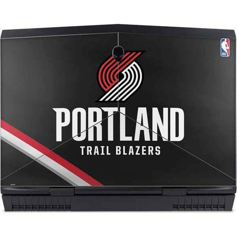 NBA Portland Trail Blazers Away Jersey Dell Alienware Skin
